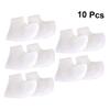 5 Pairs Silicone Heel Socks White Anti-Cracking Protective Cover view 3
