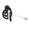 ABS Mesh Chastity Cage for Men, Adjustable Chastity Device Set with 5 Rings and 1 Chastity Belt and 1 Tube -A57UK (Black) view 2