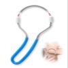 ASADAYS Facial Hair Remover Spring Tool - Precision Threading Device for Upper Lip Chin & Cheeks - Portable Stainless Steel Design for Women (Blue) view 1