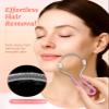 ASADAYS Facial Hair Remover Spring Tool - Precision Threading Device for Upper Lip Chin & Cheeks - Portable Stainless Steel Design for Women (Blue) view 2