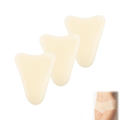 3 Pack Camel Toe Concealer for Women,Anti Camel Toe Insert, Camel Toe Guard,Reusable Invisible self-Adhesive Silicone Camel Toe Pads for Women,Camel Toe Cover for Leggings Swimsuits All