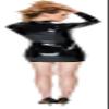 Black Level Women's Vinyl Dress RV Black L view 4