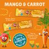 Creative Nature Snack Bars | Mango & Carrot Flavour | Gluten Free | Oat and Fruit | Healthy Kids Snack Bar, Lunchbox Snacks | Top 14 Allergen Free |12 Bars x 25g view 2