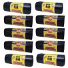 200 Heavy Duty Bin Bags 75L Extra Strong Black Refuse Sacks 10 Rolls of 20 Leak-Proof Liners for Home, Office, Garden Waste view 1