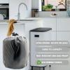 200 Heavy Duty Bin Bags 75L Extra Strong Black Refuse Sacks 10 Rolls of 20 Leak-Proof Liners for Home, Office, Garden Waste view 4