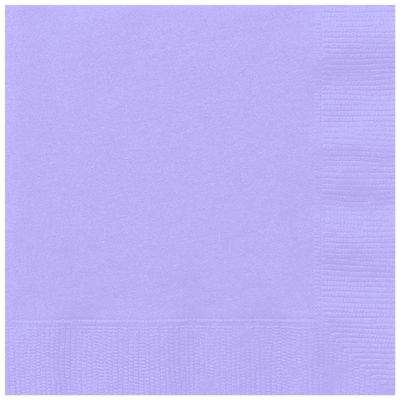 Unique Lavender Lunch Napkins - Pack of 20
