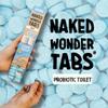 WABLU Probiotic Toilet Naked Wonder Tabs Multipack | Plastic-Free Toilet Cleaning Tablets | Probiotic Formula for Natural Stain Removal & Odour Control | 99% Natural Ingredients | 120 Tabs view 2
