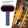 Electric Fabric Shaver, Lint Remover Dual Heads 12 Blades Rechargeable with 4 Speeds Large Fuzz Remover for Clothes Couch Furniture (Black) view 2