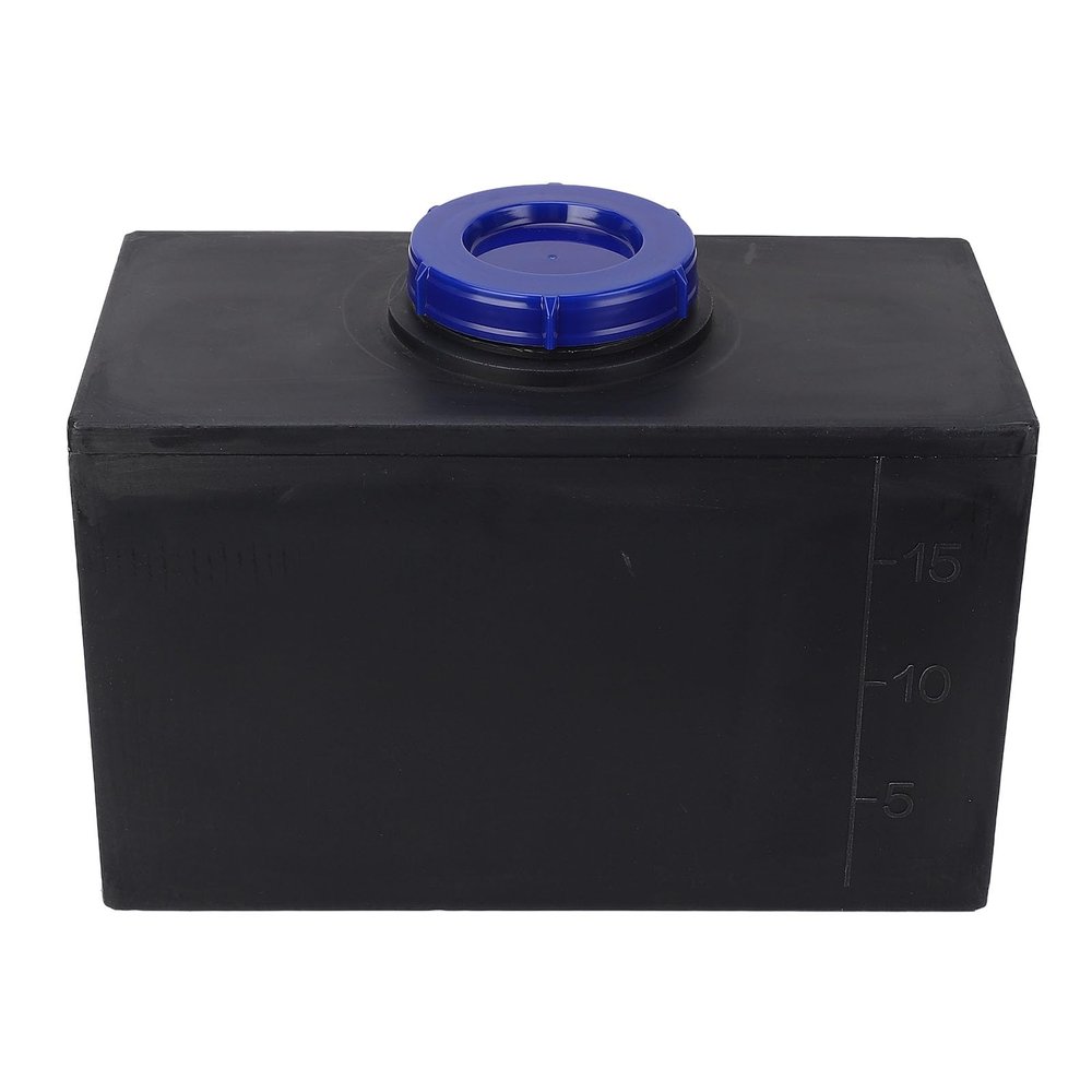 5 Gallon RV Fresh Water Container Tank with, Seamless Design, Smooth Frame, for Trailers, Boats, Yachts, Camping