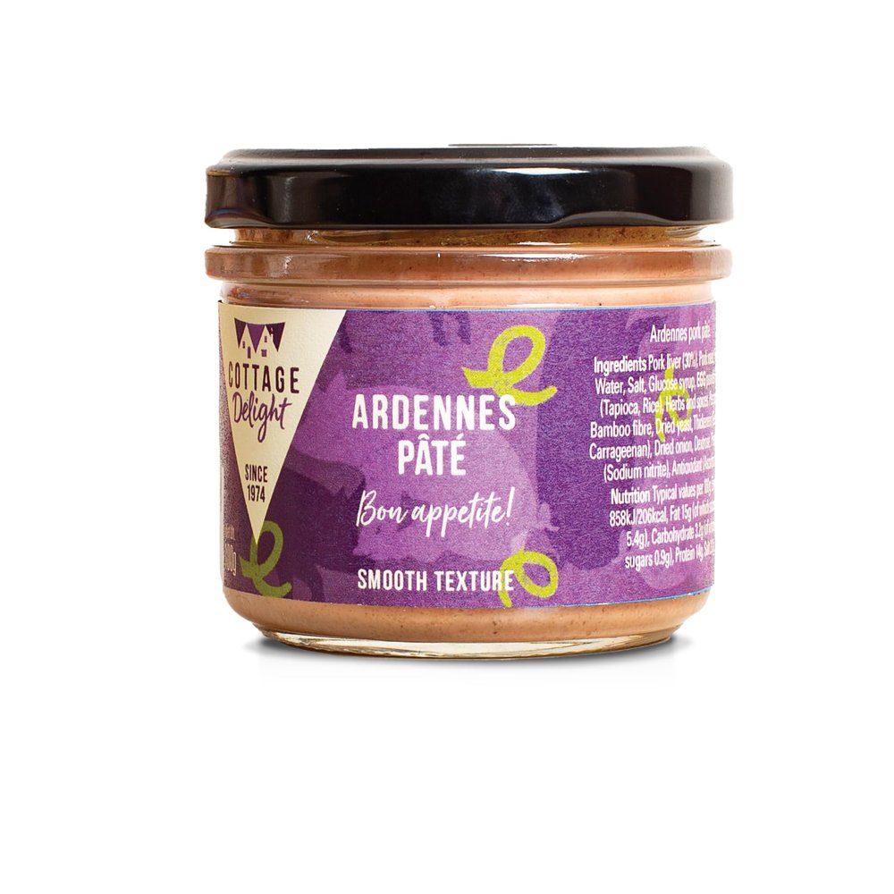 Cottage Delight - Ardennes (pork liver) Pate - 100g