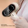 Electric Fabric Shaver, Lint Remover Dual Heads 12 Blades Rechargeable 4 Speeds for Clothes Sofa Furniture (Beige) view 2