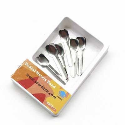 10pcs/pack Dental Twin Anterior Matrices Matrix Proximal Anterior Strips Systems Large Medium Small Dental Restoration Materials (1 box 7mm)