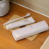 FSSTUD 2 Pcs Travel Toothbrush Toothpaste Holder Portable Toothbrush Cup with Cover Compact Tooth Brush Storage Case Container with Ventilation Hole Gray view 3