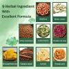 Winter Melon Lotus Leaf Tea,Chrysanthemum Wax Gourd Lotus Leaf Herbal Teabag,Oil Cleansing Tea,9 Ingredients Herbal Bags for Liver & Kidney view 3