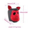 3 Colours Adult Role Play Elastic Fox Head Mask + Traction Chain 2 Piece Set-UKRB05 (Red) view 2