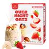 DIET COOKER Mushroom Overnight Oats, 27g of Protein & Strawberry Flavor, High Protein High Fiber Gluten-Free Protein Oatmeal Shake with Chia Seeds, Lion's Mane Mushroom, Strawberry - Oatmeal Cream view 1