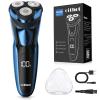Electric Razor Shavers for Men Cordless Rechargeable with Pop-up Trimmer IPX7 Waterpfoof Travel Lock (17.7 * 10.4 * 6.6cm) view 1