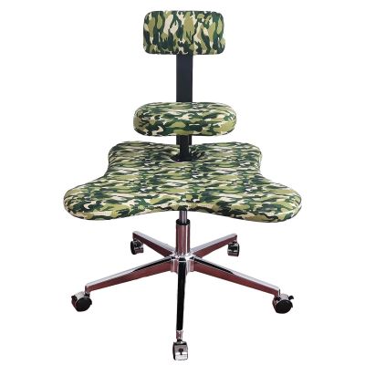ZERAPH Ergonomic Cross Legged Office Chair for Home & Office Adjustable Height Meditation Chair with Back Support for Teenagers and Adults