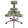 ZERAPH Ergonomic Cross Legged Office Chair for Home & Office Adjustable Height Meditation Chair with Back Support for Teenagers and Adults view 1