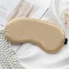 Silk Sleep Eye Mask Padded Shade Eye Cover Patch Sleeping Mask Eyemask Blindfolds Travel Relax Rest Women Men(Light Pink) view 4
