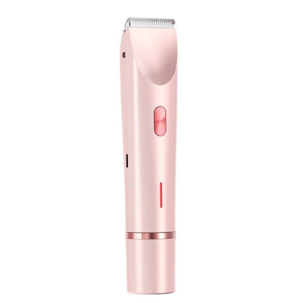 Booso Painless Hair Removal Trimmer for Sensitive Areas Like Bikini Area or Arms, 2 in 1 Shaver Baby Hair Epilator