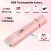 Booso Painless Hair Removal Trimmer for Sensitive Areas Like Bikini Area or Arms, 2 in 1 Shaver Baby Hair Epilator view 3