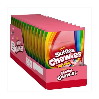Skittles Chewies Fruits Sweets, 137g, 16 Units
