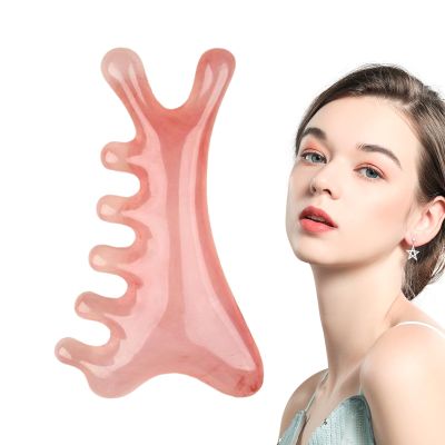 Hair Massager Scalp Resin Jade Comb Massage Tool