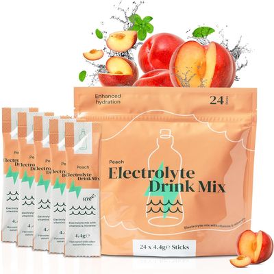 HABITUAL 425mg Electrolytes Powder Sachets Pack of 24 Peach