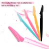 70 Pcs Eyebrow Razor Dermaplaning Tool for Women and Men, PLULON Face Razors Eyebrow Trimmer Facial Hair Remover Face Shaver for Women Smooth Skin view 3