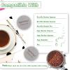 53.5mm Espresso Puck Screen Reusable Espresso Filter Screen 316 Stainless Steel Portafilter Screen for Breville 2 Pack view 3