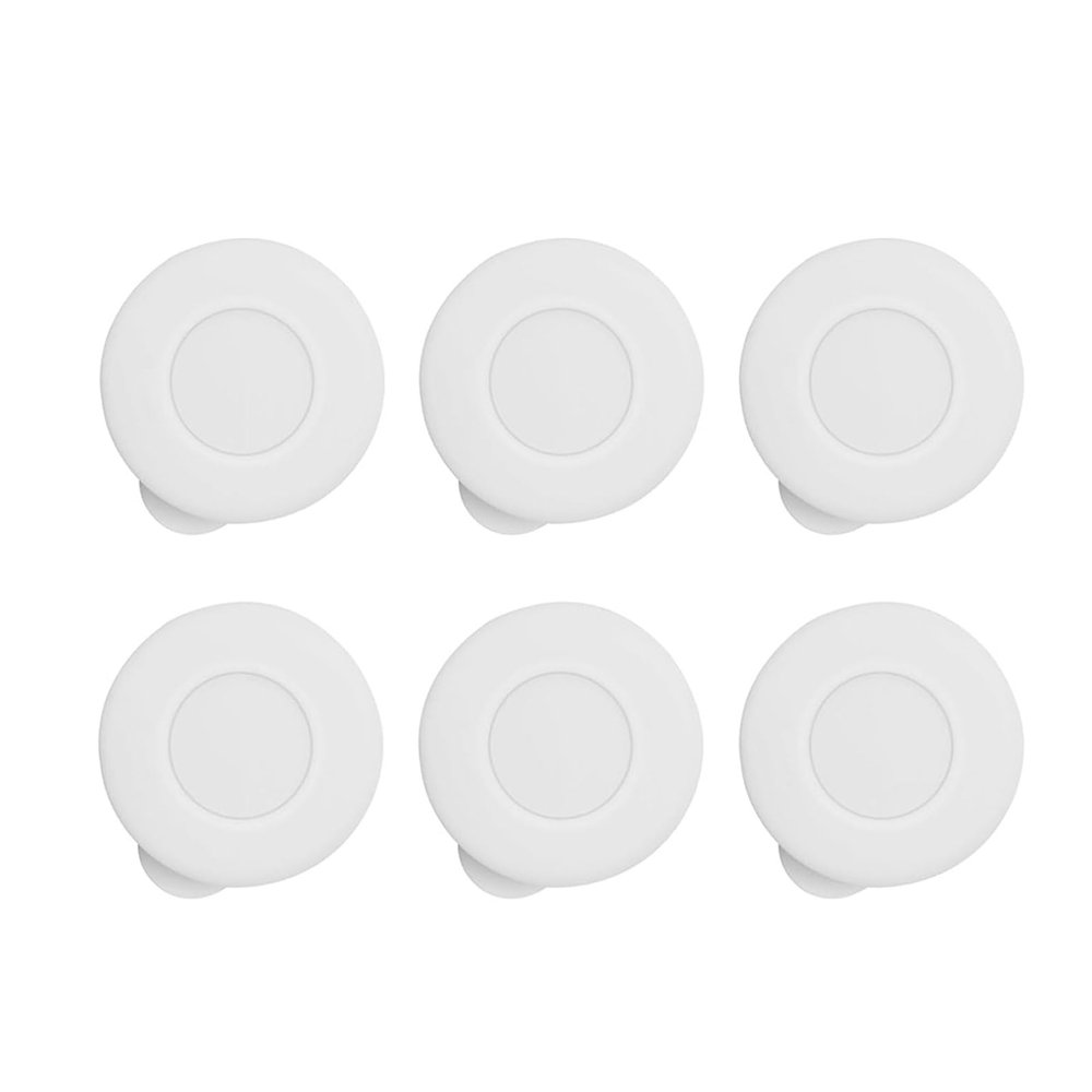 6 Pack Silicone Bottle Caps Multipurpose Milk Bottle Caps For Milk And Beverages Offering Seals And Reusability