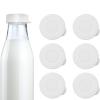 6 Pack Silicone Bottle Caps Multipurpose Milk Bottle Caps For Milk And Beverages Offering Seals And Reusability view 2