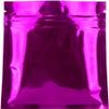 VDLLQYN, 100Pcs/Lot Glossy Black Aluminum Foil Zip Lock Bag Self Seal Tear Notch Reclosable Flat Food Snack Storage Packaging Pouches,Plastic Ziploc Bags(Purple,10x15cm) view 1