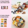 English Breakfast Tea & Biscuits Hamper For Her with Luxury Tea Tin, Biscuits, Shortbread & Jams | Biscuit Gift Set | Luxury Gifts For Women and Dads | Tea & Biscuits Hamper view 3