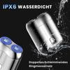 2025 Upgraded Waterproof Mini Electric Shaver for Men Portable Cordless Travel Shaver with Deep Cleaning, Multi-Functional Trimmer & Gentle Grooming (Silver) view 4