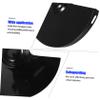 Homoyoyo Metal Grinding Tool Eye Shield Bench Grinder Protective Guard Cover Angle Grinder Safety Shield Replacement Part for Workshop Use view 3