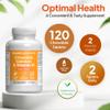 Chewable Calcium & Vitamin D3 | Supports Bone & Muscle Function | Delicious Orange Flavour | Vegetarian Friendly | 120 Tablets = 2 Months Supply | GMP-Certified & UK-Made view 3