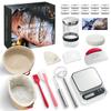 Sourdough Bread Baking Supplies, Sourdough Starter Kit with scale, Starter Jar, Bread Making Tools Kit, Sour Dough Kit Tools, Sourdough Proofing Basket, Sourdough Kit Gifts for Bakers Women Wife Mom view 1