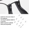 300Pcs Eye Glass Repairing Screws Kit, Eyeglass Small Screws, Alloy Nose Pad Screws, Eyeglass Sunglass Repair Kit for Replacement, Various Glasses Frames (10 Size Pointed Head 1.8x1.1x4.0mm) view 3