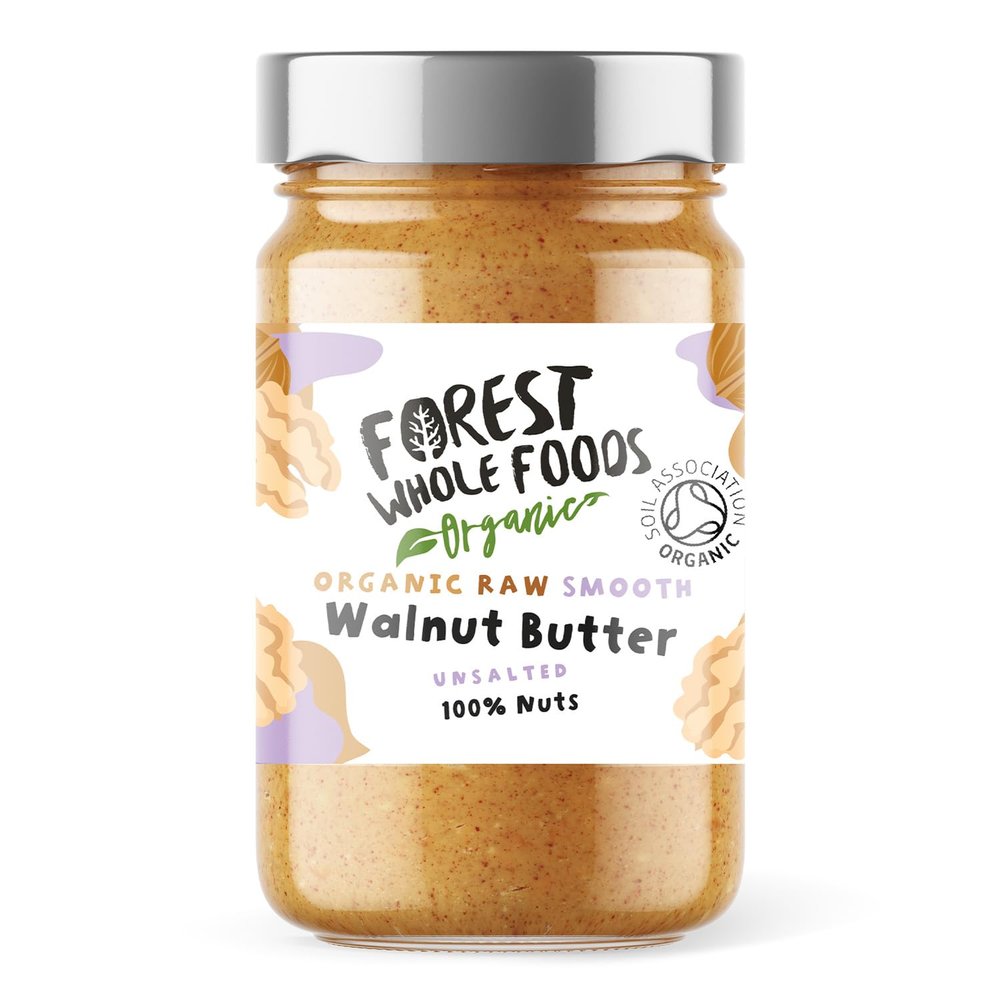 Organic Raw Walnut Butter 250g | Forest Whole Foods