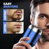 2025 Portable Mini Shaver Electric, IPX7 Waterproof Multifunctional Mini Dry Shaver Men's Electric, Capsule Shaver Zakscheer, Deep Cleaning Shaver Men (Green) view 2