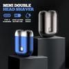 2025 Portable Mini Shaver Electric, IPX7 Waterproof Multifunctional Mini Dry Shaver Men's Electric, Capsule Shaver Zakscheer, Deep Cleaning Shaver Men (Green) view 4