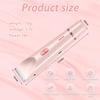 2 in 1 Electric Lady Shaver for Women Bikini Trimmer Cordless Wet & Dry Electric Razors Rechargeable IPX7 Waterproof Lady Body Shaver for Face Body Legs Arms Underarms Hair(Pink) view 2