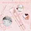 2 in 1 Electric Lady Shaver for Women Bikini Trimmer Cordless Wet & Dry Electric Razors Rechargeable IPX7 Waterproof Lady Body Shaver for Face Body Legs Arms Underarms Hair(Pink) view 4