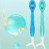 5 in 1 Toothbrush & Floss, Portable Pre-Pasted Mini Travel Toothbrush Set with Floss, Pick & Tongue Scraper, Disposable Mini Toothbrushes for Travel, Camping (2) view 4
