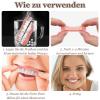 Brigtviee False Teeth,2 Pairs Instant Teeth Whitening Kit,Temporary Dentures,Artificial Braces Teeth,Clip On Veneers Top and Bottom for Men Women with Bad Teeth,Fake Teeth view 2