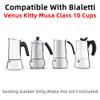 Sealing Gasket for Bialetti Venus Induction 10 Cups Stovetop Espresso Maker view 2