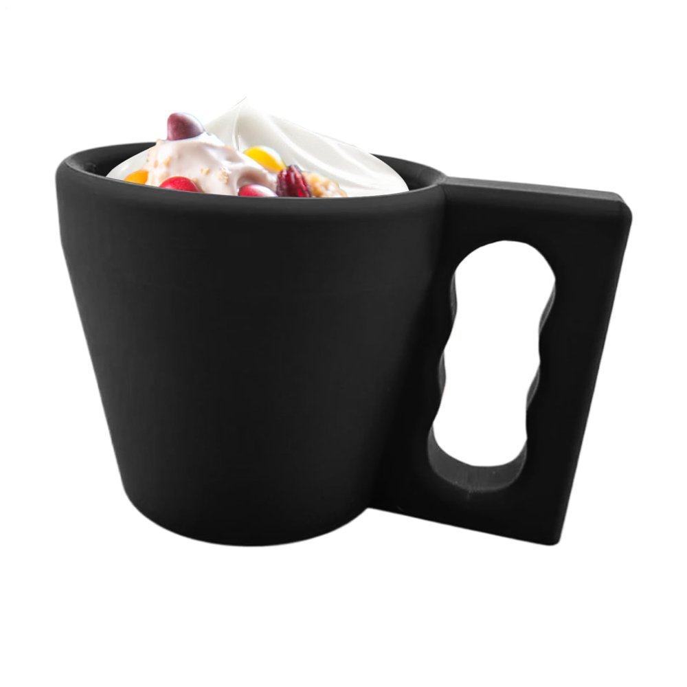Ice Cream Tubs - ic-e Creams Pint Containers | Cup Sleeves | Ice Creams Maker Pints Containers | Scooper Insulated Silicone ic-e Cream Anti Freeze Cup Holder For Homemade, Party