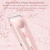 2 in 1 Women Electric Bikini Shaver, Dual Head Electric Razor for Lady, Painless Hair Removal, Private Area Body Shaver, Ipx7 Waterproof, Wet and Dry Use for The Face, Body (Pink) view 4